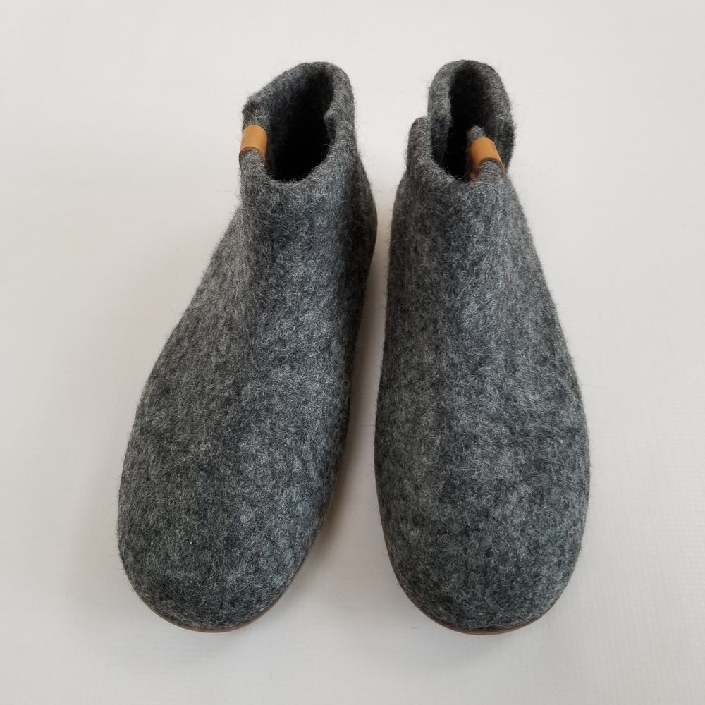 Baabushka Felted Wool Bootie Slippers Indoor Outdoor Size 10.5 Women Near New - Picture 4 of 10
